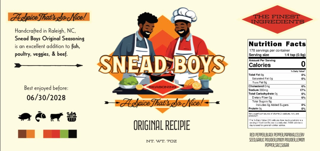 Snead Boys “Original” Seasoning