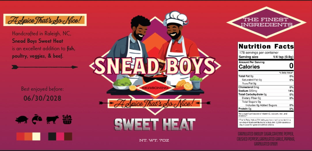 Snead Boys “Sweet Heat” Seasoning